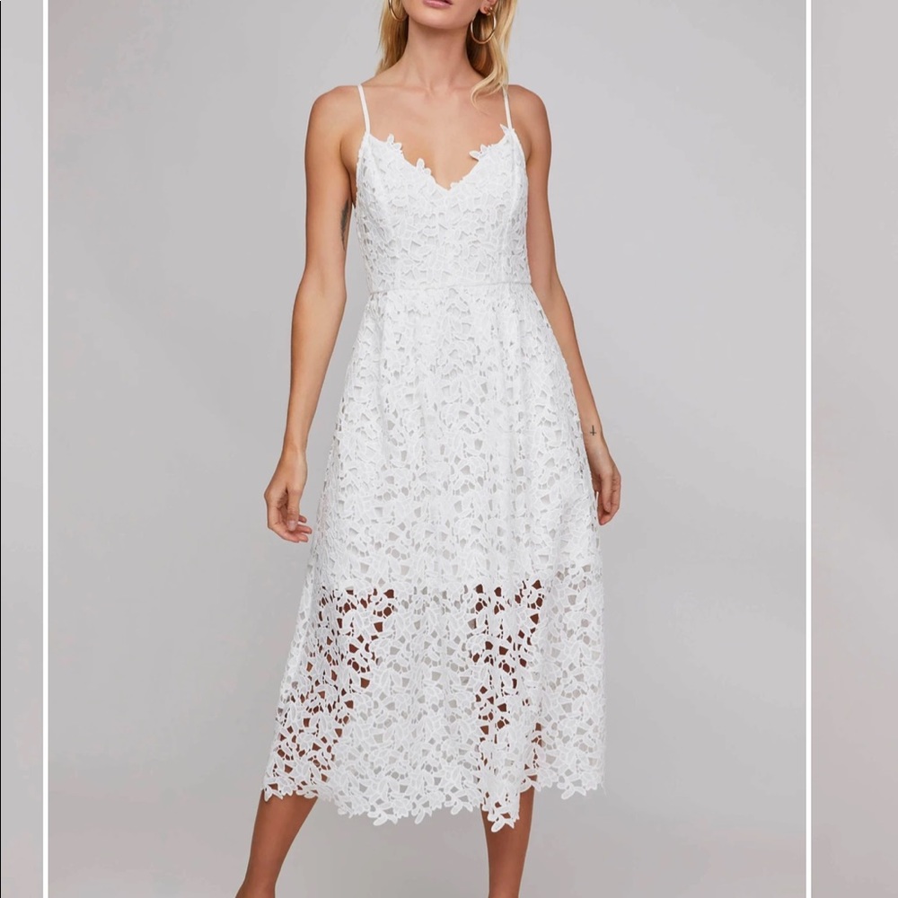 ASTR The Label dress in white size Medium